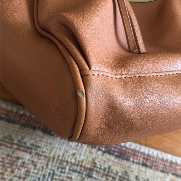 Kah&kee Brown Leather Backpack/diaper bag - Picture 7 of 7